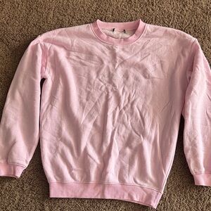 Light Pink Crewneck Sweater